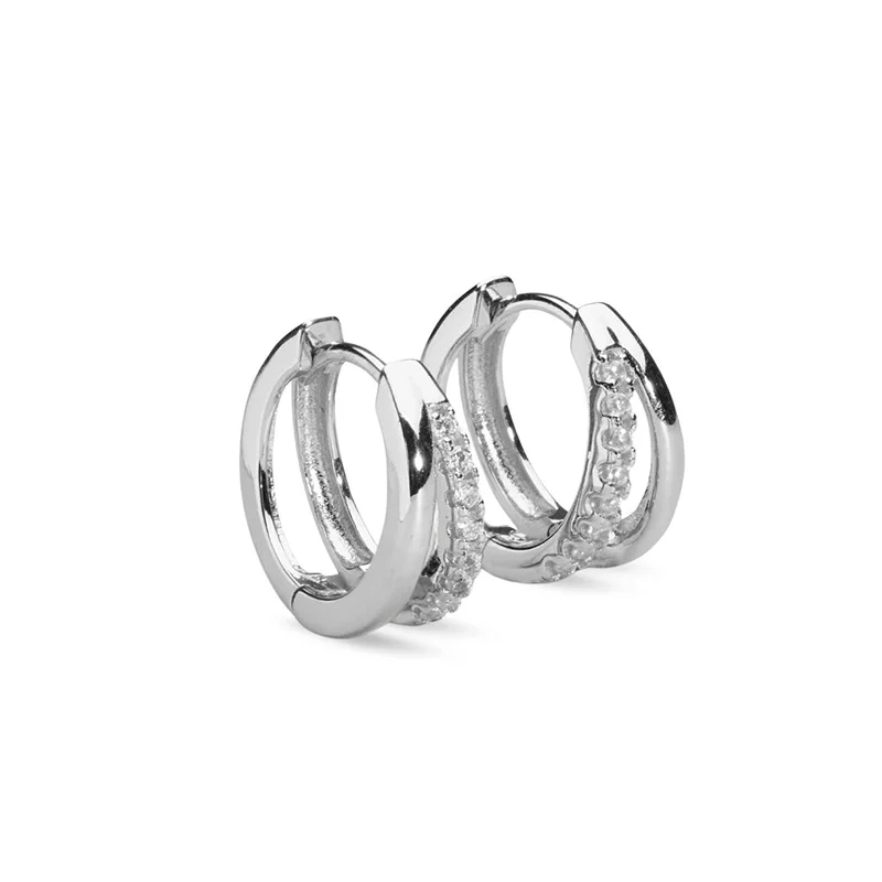 Sparv - Goal Hoops Örhängen