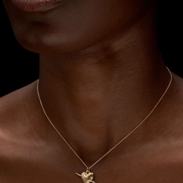 Tuvstarrs Heart Necklace Gold - Maria Nilsdotter - 1-2 dagars leverans - Nordic Spectra