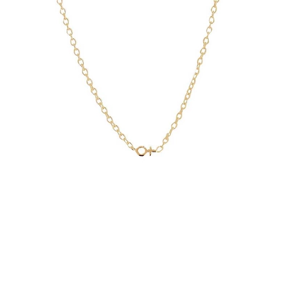 Women Unite Drop Necklace Gold - Drakenberg Sjölin Halsband - Snabb frakt & paketinslagning - Nordicspectra.se