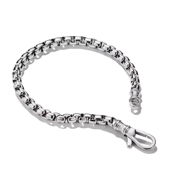 2 mm armband i blankt stål med Venezia-kedjestruktur