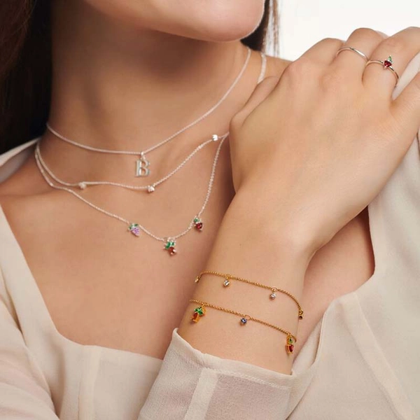 Armband Bunte Früchte Gold von Thomas Sabo, Schneller Versand - Nordicspectra.de