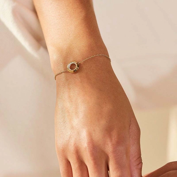 Zinnia Bracelet Gold - Edblad - Snabb frakt & paketinslagning - Nordicspectra.se