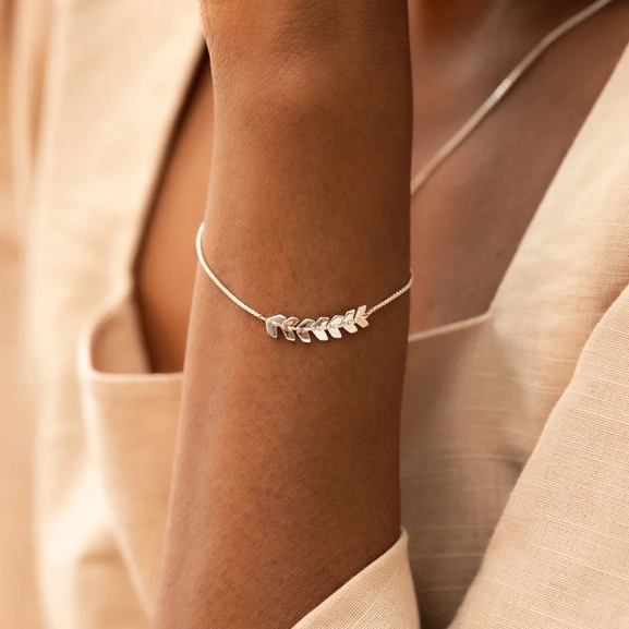Layers Simone Bracelet Silver - Syster P - Snabb leverans & Gratis paketinslagning - Nordic Spectra