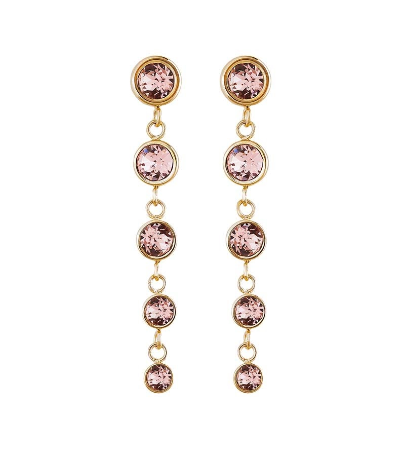 Dew Drop Earrings Multi Blush Gold - Edblad - Snabb frakt & paketinslagning - Nordicspectra.se