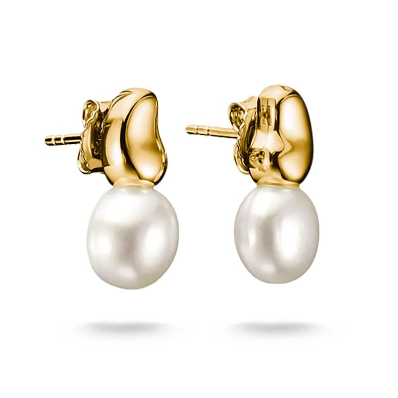 Thomas Sabo – Natural Beauty Stiftörhängen med Pärlor Guld