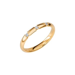 SR2023 Gold - Wedding & engagement rings - Schalins - Scandinavian design - Nordic Spectra