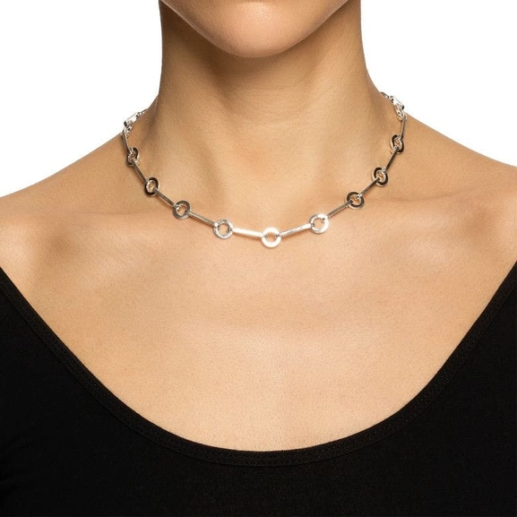 Ring Chain Necklace - Efva Attling halsband - Snabb frakt & paketinslagning - Nordicspectra.se