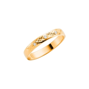 071.3 Gold - Wedding & engagement rings - Schalins - Scandinavian design - Nordic Spectra