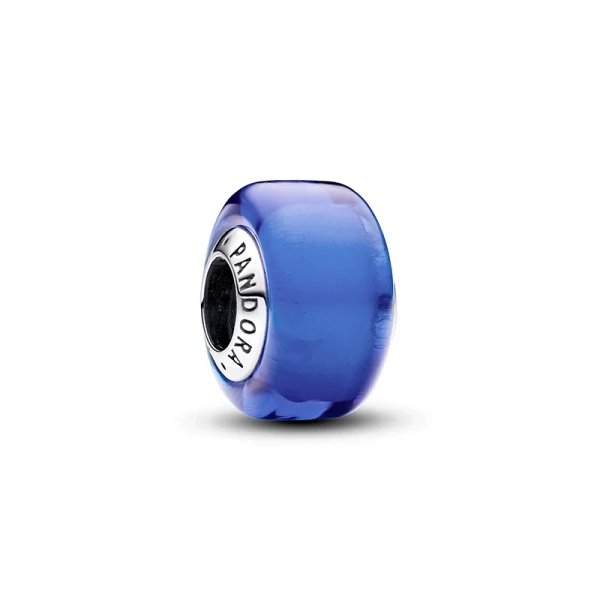 Blaues Murano-Glas Mini-Charm - PANDORA - Nordic Spectra