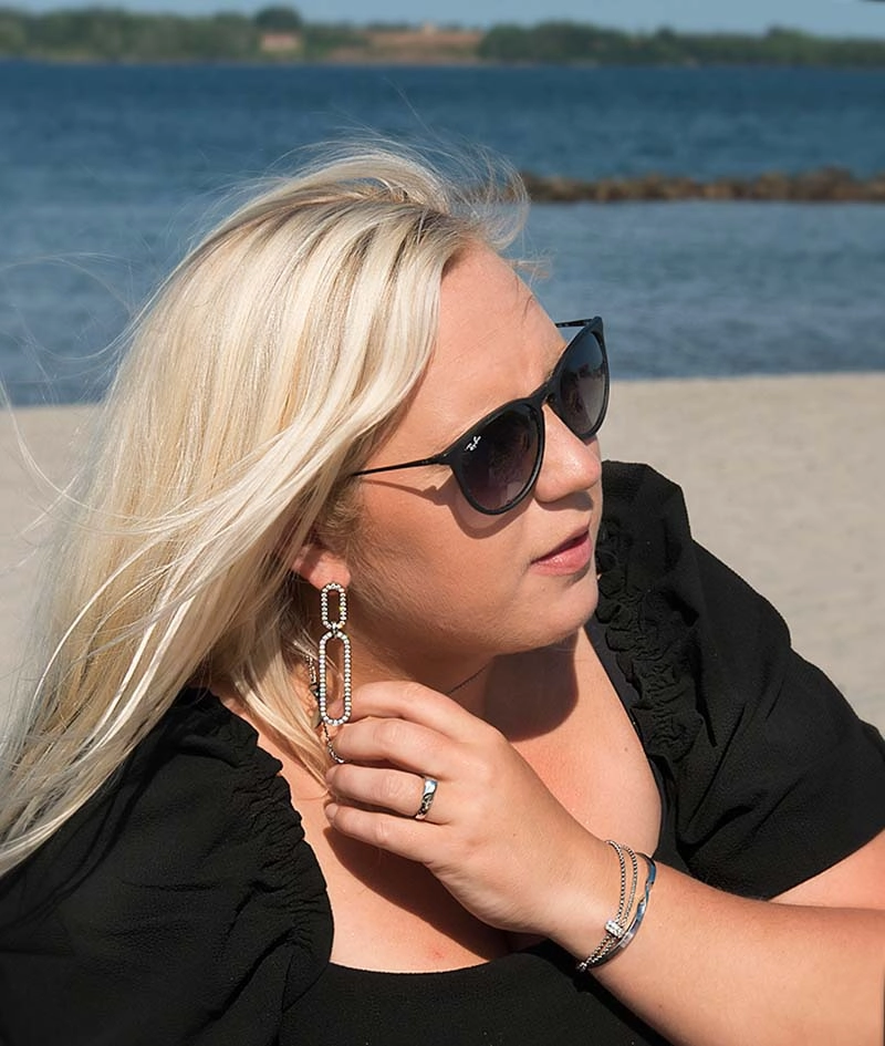 EXCELLENT Långa Örhängen Stål - Astrid & Agnes - Snabb frakt & paketinslagning - Nordicspectra.se