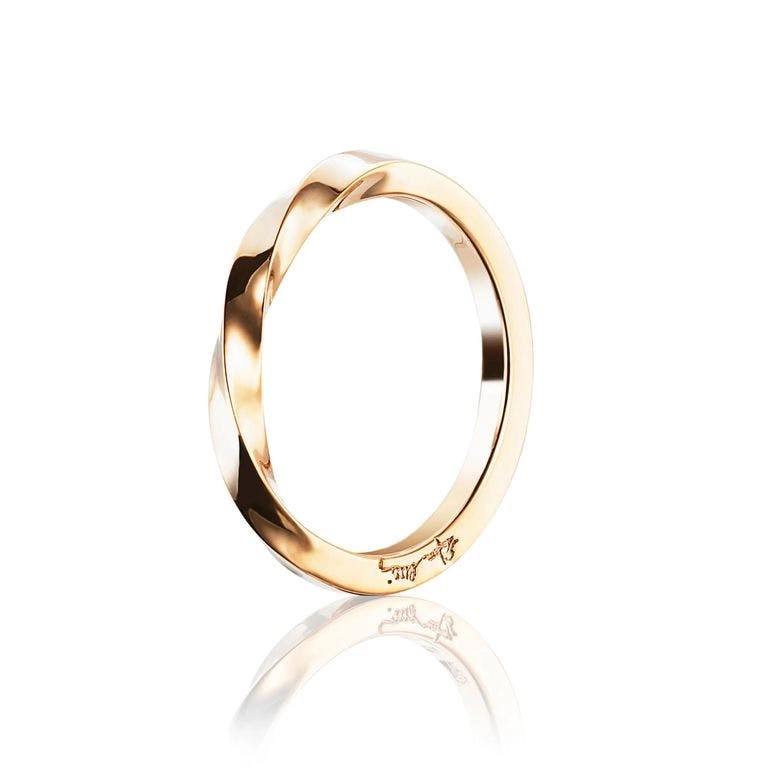 Efva Attling - Viking Plain Ring Gold