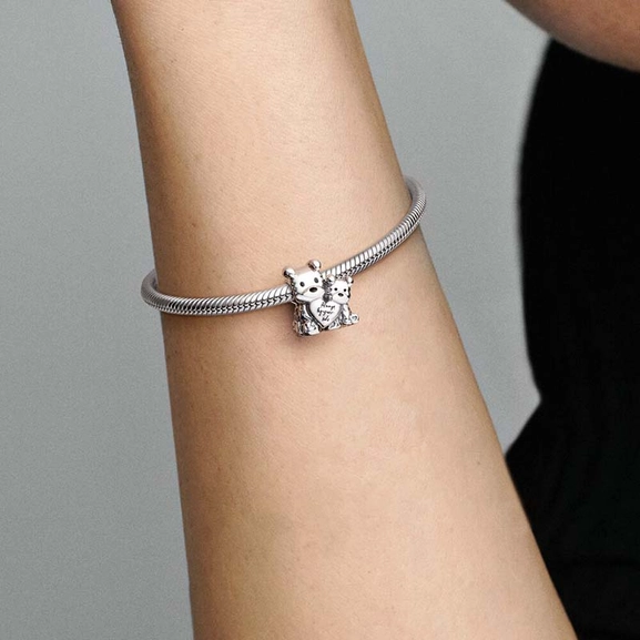 Hundemutter & Welpe Liebe Charm von PANDORA, Schneller Versand - Nordicspectra.de