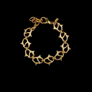Thorn Chain Bracelet Gold - Maria Nilsdotter - Schmuck im skandinavischen Design - Nordic Spectra