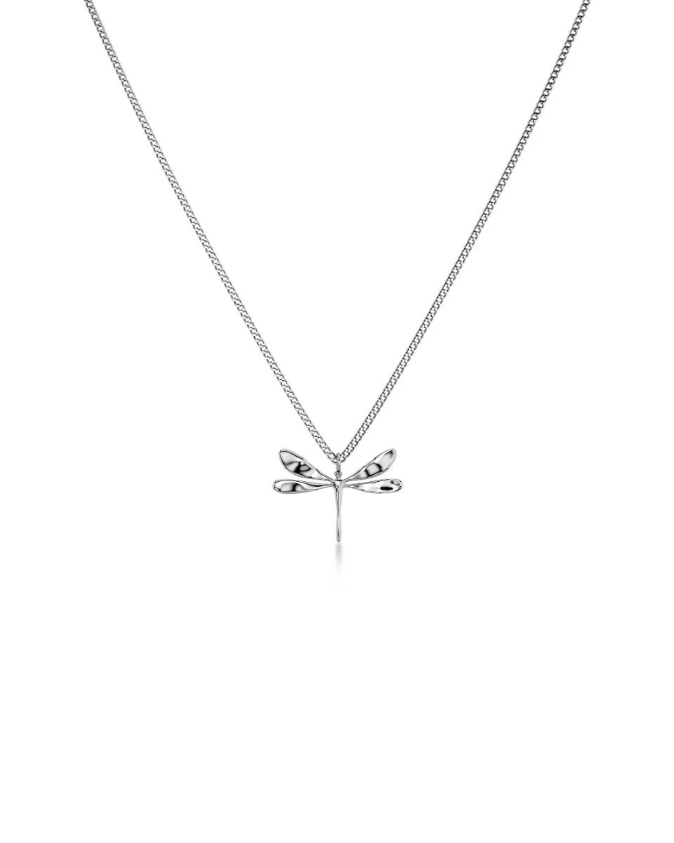 Edblad - Dragonfly Necklace S Silver