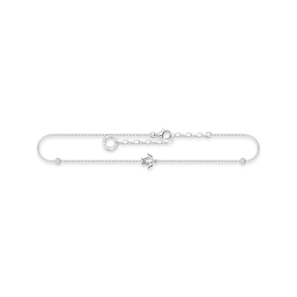 Fußkette Schildkröte Silber von Thomas Sabo, Schneller Versand - Nordicspectra.de