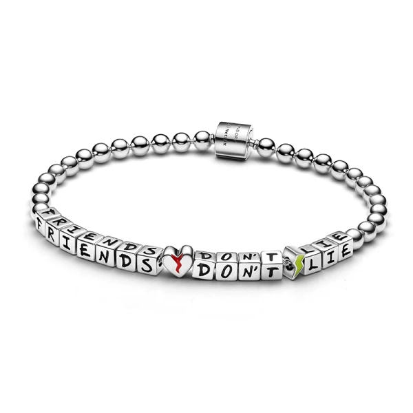 Stranger Things Friends Don’t Lie Armband - PANDORA - Nordic Spectra