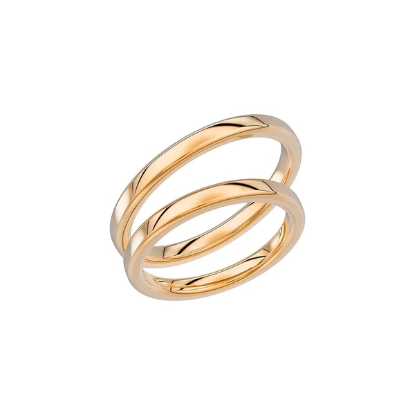 240-2.5 Gold - Wedding & engagement rings - Schalins - Scandinavian design - Nordic Spectra