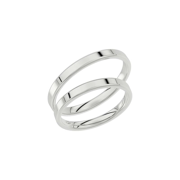 238-2.5 Silver - Wedding & engagement rings - Schalins - Scandinavian design - Nordic Spectra
