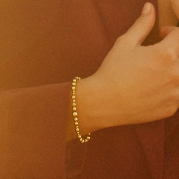 Sphere Bracelet Multi Gold