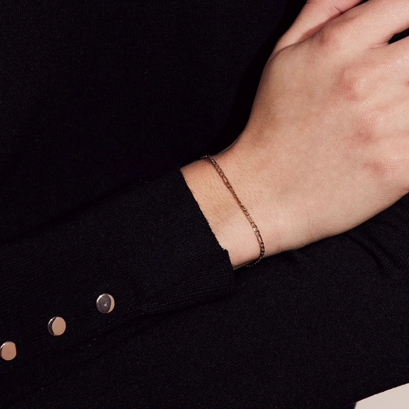 Figaro Bracelet Gold - Edblad - Snabb frakt & paketinslagning - Nordicspectra.se