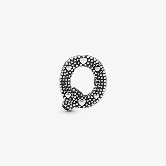 Buchstabe Q Alphabet-Charm von PANDORA, Schneller Versand - Nordicspectra.de