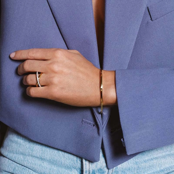 Plain Cuff Gold von Efva Attling, Schneller Versand - Nordicspectra.de