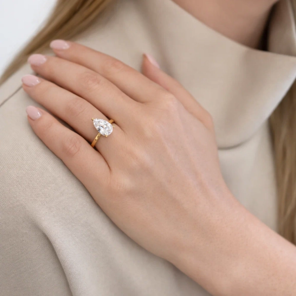 North041 Guld - Vigsel- & förlovningsringar - Schalins - Fri storleksändring* - Nordic Spectra