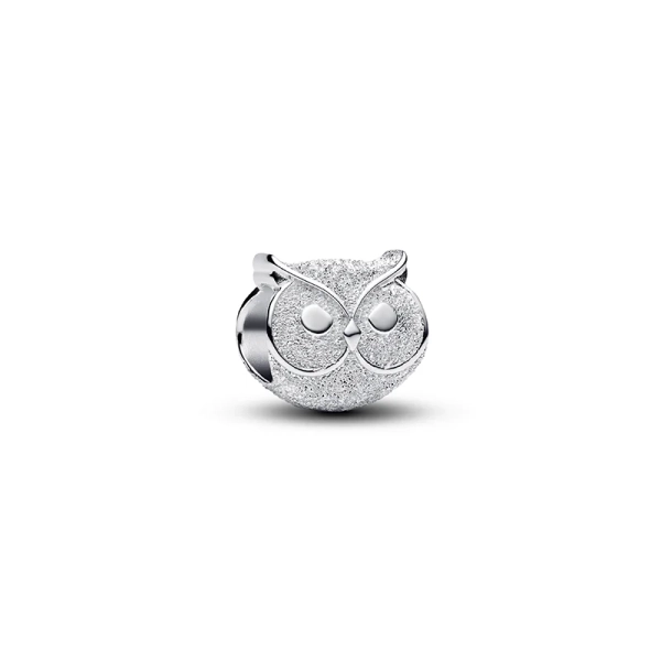 Mini Uggla Berlock i äkta silver