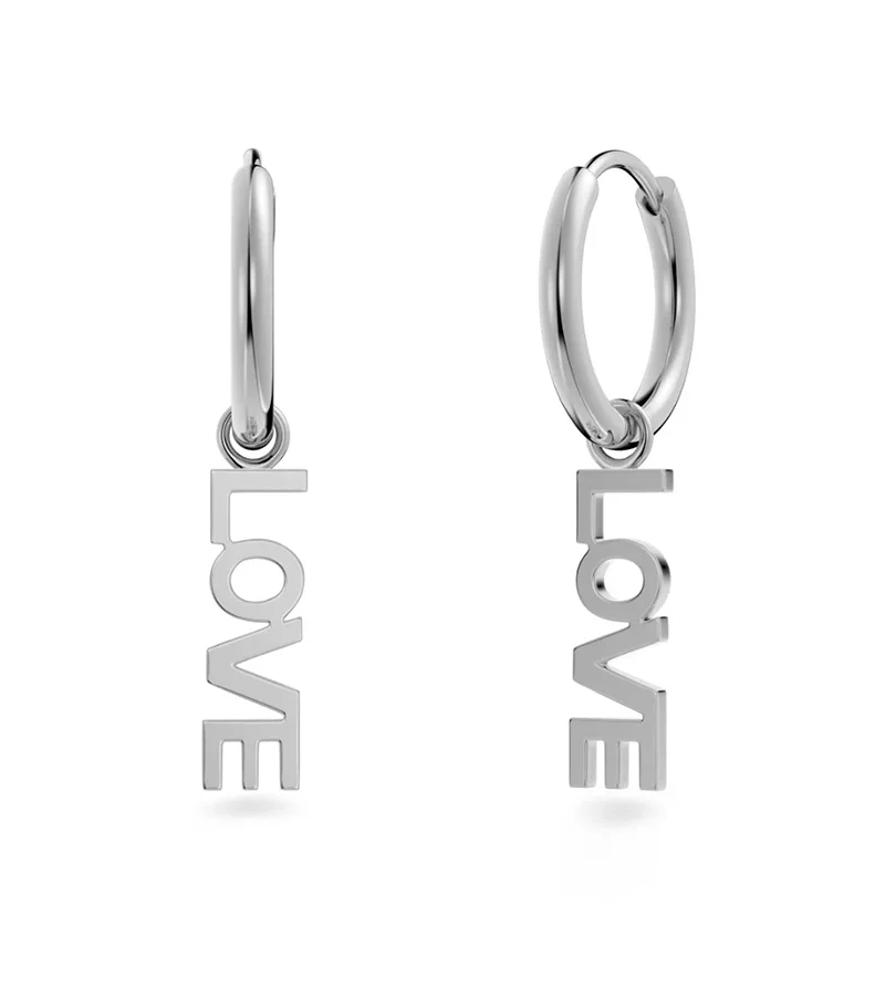Love Hoops Steel - Edblad - Snabb leverans - Gratis paketinslagning