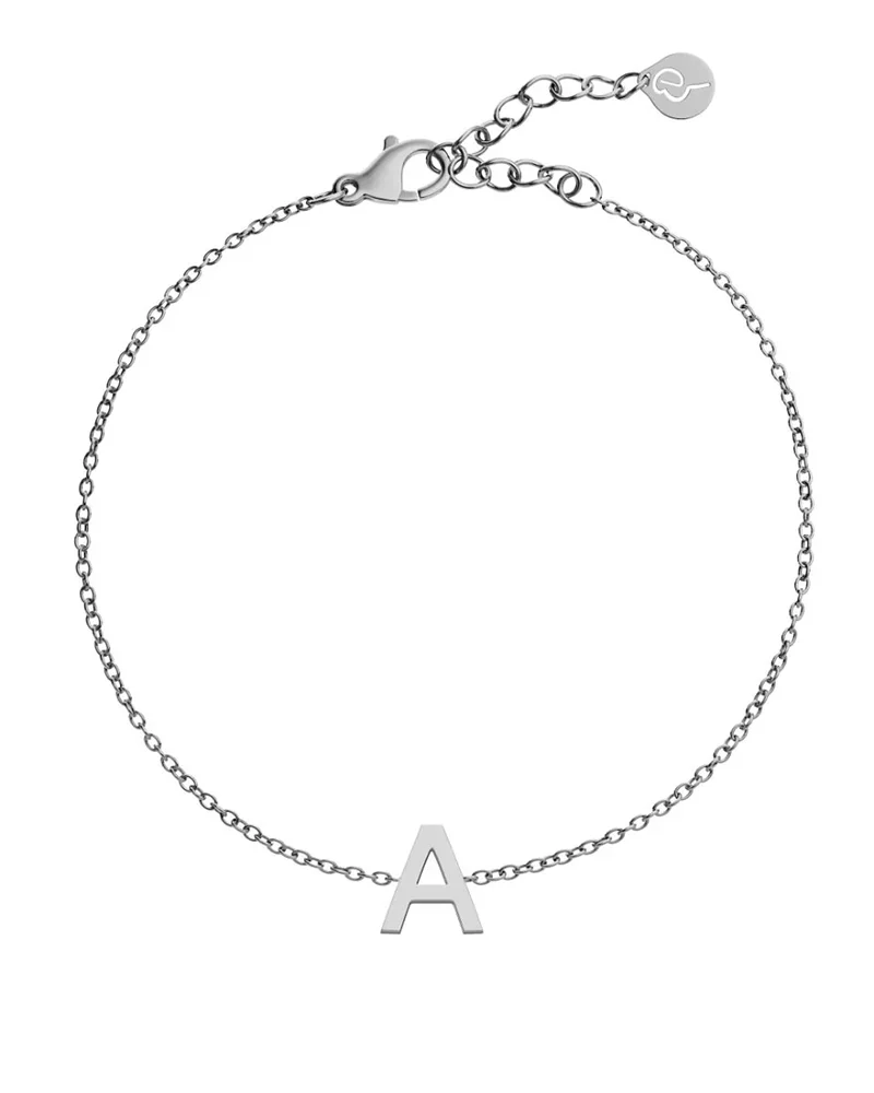 Edblad - Letter Bracelet A-Ö Steel