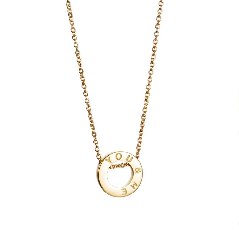 Efva Attling - Mini Me You & Me Necklace Gold