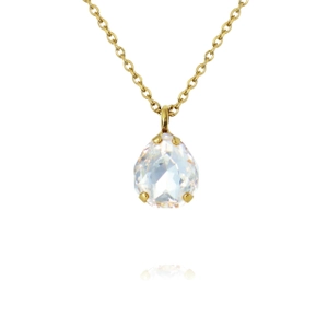 Mini Carlotta Necklace Gold Crystal - Caroline Svedbom - Nopea toimitus ja lahjapakkaus