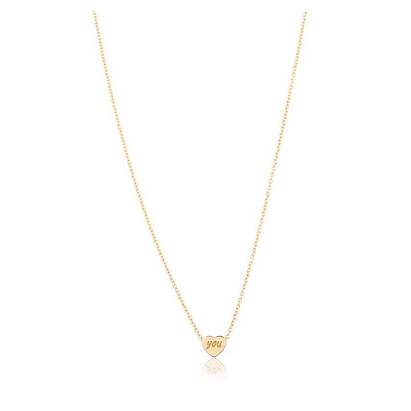 You Halsband Guld - Carolina Gynning Halsband - Snabb frakt & paketinslagning - Nordicspectra.se