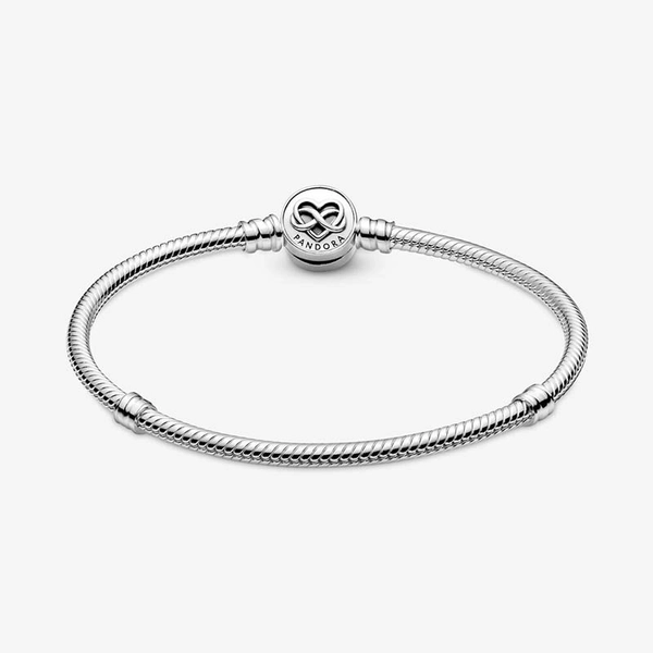 Pandora Moments Schlangen-Gliederarmband mit Herz-Unendlichkeit-Verschluss von PANDORA, Schneller Versand - Nordicspectra.de