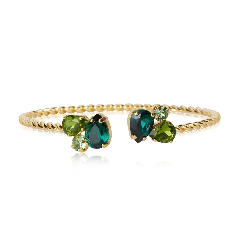Caroline Svedbom - Alisia Bracelet Gold Green Combo