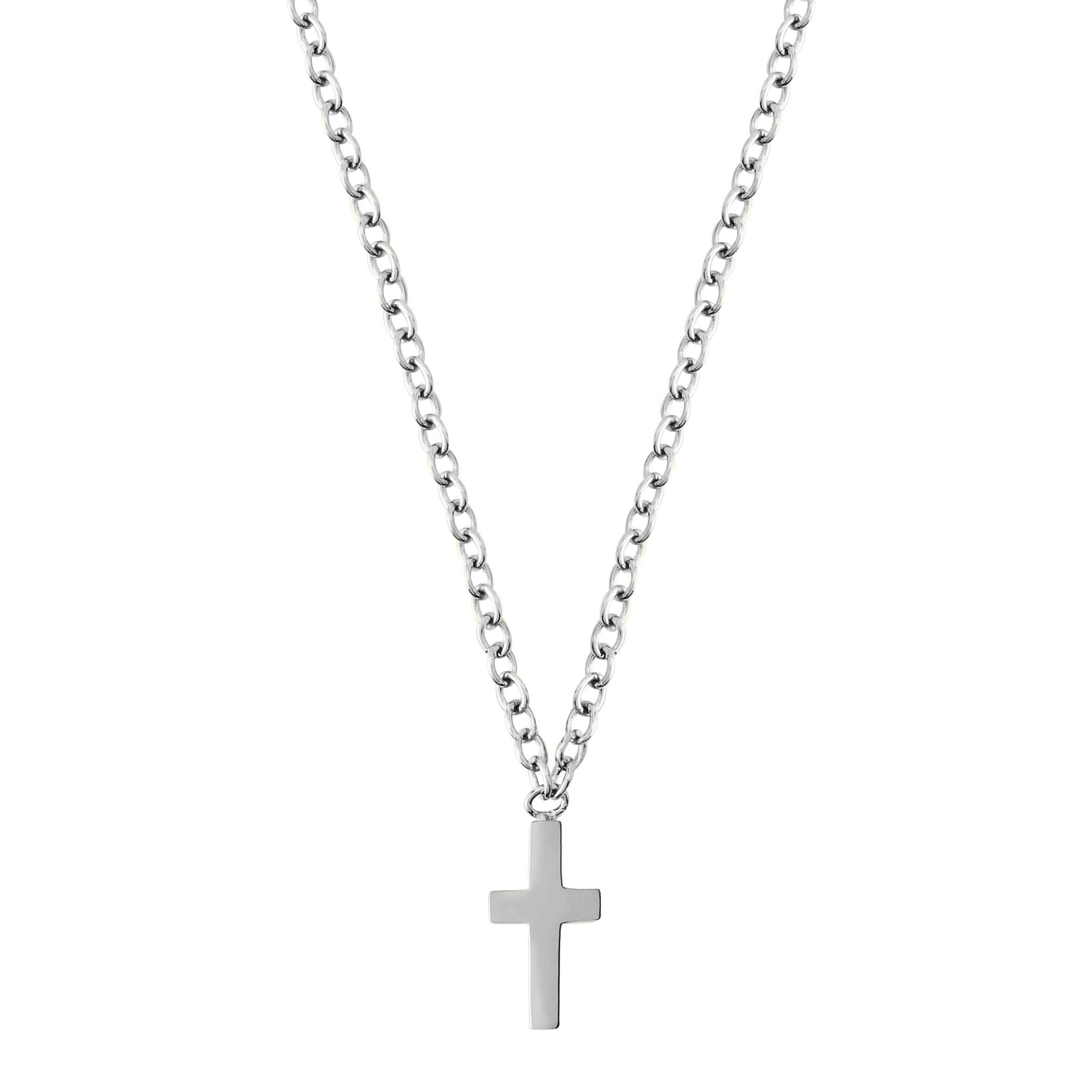 Edblad - Cross Necklace Steel