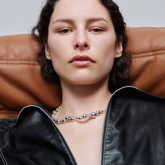 Moonlight Grapes Kraftigt Collier - Georg Jensen - Designsmycken med snabba & trygga leveranser - Nordic Spectra