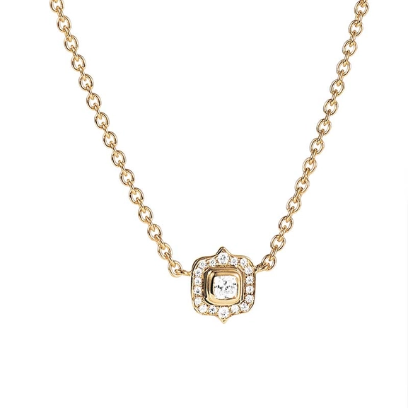 The Mrs Necklace 0.30ct Gold - Efva Attling - Skandinaviska Designsmycken - Nordic Spectra