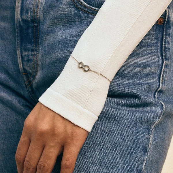 Infinity Bracelet Steel - Edblad - Snabb frakt & paketinslagning - Nordic Spectra