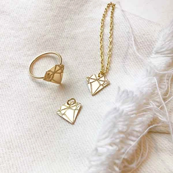 Diamond Bracelet Gold  - Emma Israelsson - Suuri valikoima & ilmainen lahjapaketointi - Nordicspectra.fi