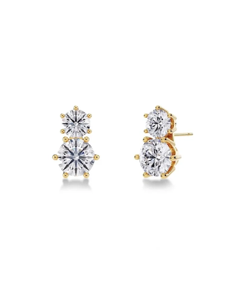 Crown Studs Duo Gold - Edblad - Snabb leverans - Gratis paketinslagning