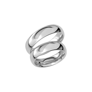 SR1049-6 White Gold - Wedding & engagement rings - Schalins - Scandinavian design - Nordic Spectra