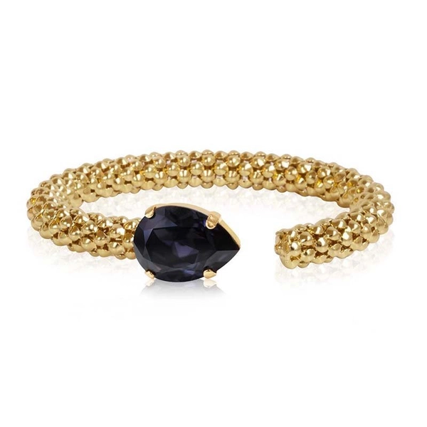 Classic Rope Bracelet Gold Graphite - Caroline Svedbom - Snabb frakt & paketinslagning - Nordicspectra.se