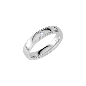 SR2033 White Gold - Wedding & engagement rings - Schalins - Scandinavian design - Nordic Spectra