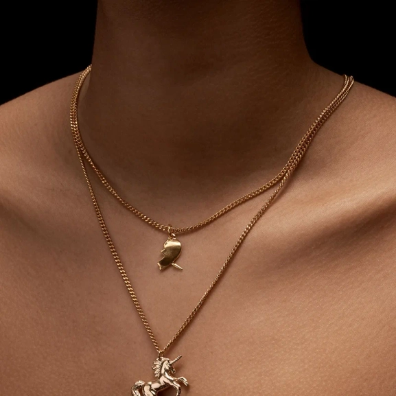 You & Me Necklace Gold - Maria Nilsdotter - 1-2 dagars leverans - Nordic Spectra