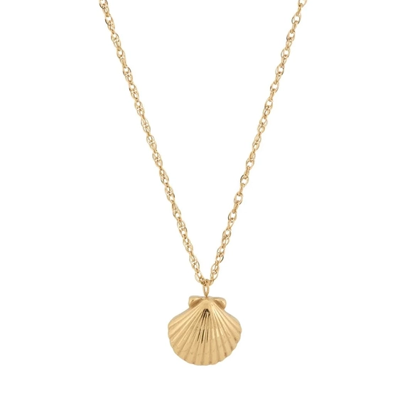 Beachcomber Shell Necklace Gold - Edblad - Snabb frakt & paketinslagning - Nordic Spectra
