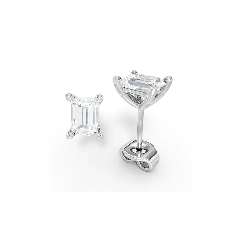 Schalins - Aure 23 D Örhängen Vitguld