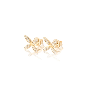 Sparkling Ellipse Mini Örhängen Guld - Carolina Gynning Örhängen - Snabb frakt & paketinslagning - Nordicspectra.se