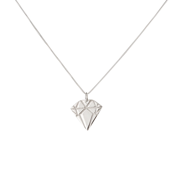 Diamond Necklace Silver  von Emma Israelsson, Schneller Versand - Nordicspectra.de
