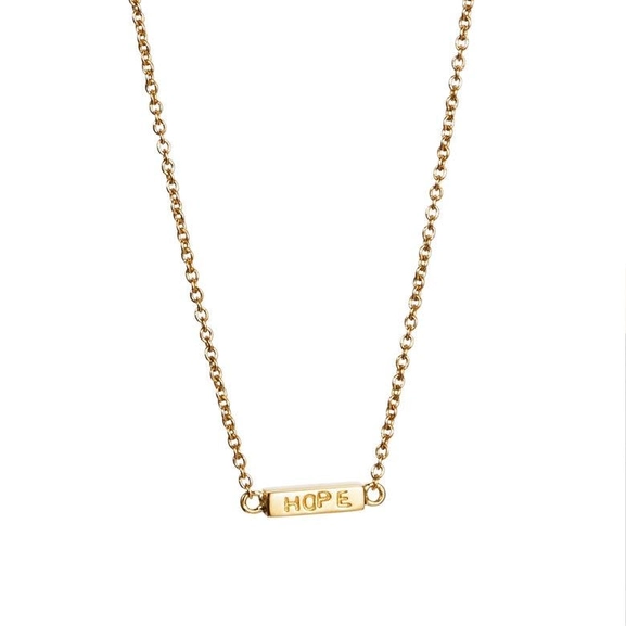 Mini Me Hope Necklace Gold - Efva Attling - Suuri valikoima & ilmainen lahjapaketointi - Nordicspectra.fi